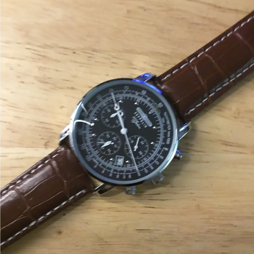 New Men’s Homage Zeppelin Chronograph Watch